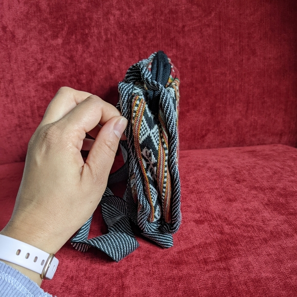 Vintage Cloth Bag from India - Picture 6 of 11